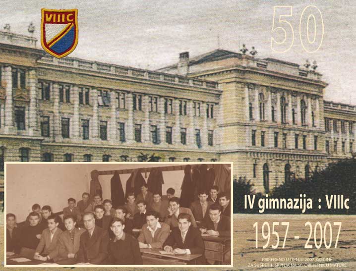 50th anniversary of my high school graduation : front page of the leaflet